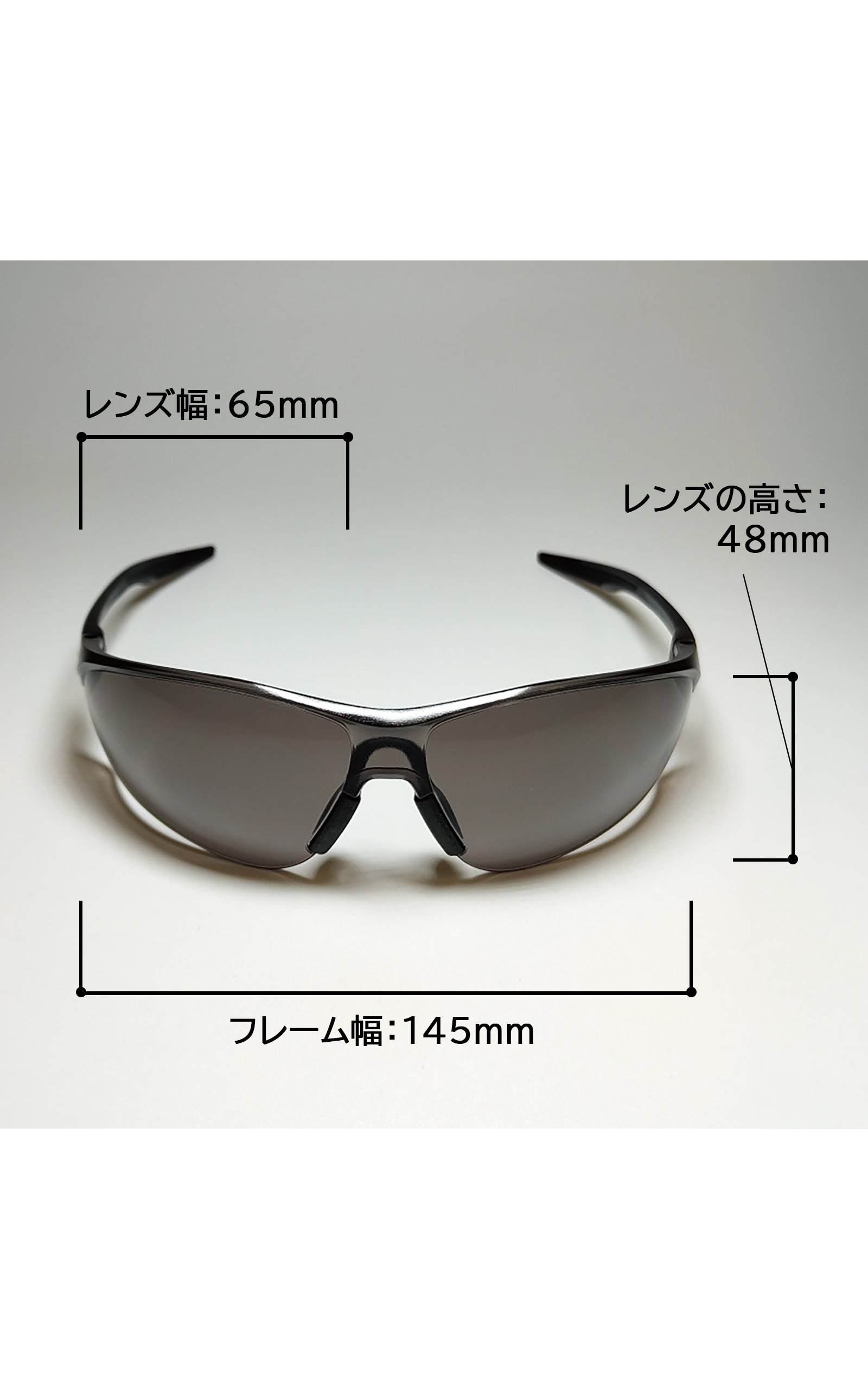 AJSSA サングラス（サイズ）